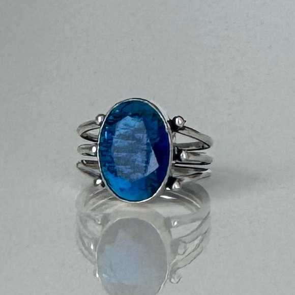 NWOT Sundance Blue Hour Hush Ring Tanzanite Sterling Silver